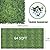 DOPGIB Artificial Ivy Privacy Fence Screen,128"x 72" (64 SQFT) UV-Anti Faux Boxwood Roll Grass Wall Panels for Patio Balcony Privacy, Garden, Backyard Greenery Wall Backdrop Decor
