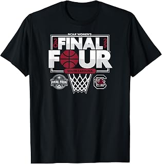 South Carolina Gamecocks Final Four 2025 W Basketball Net T-Shirt