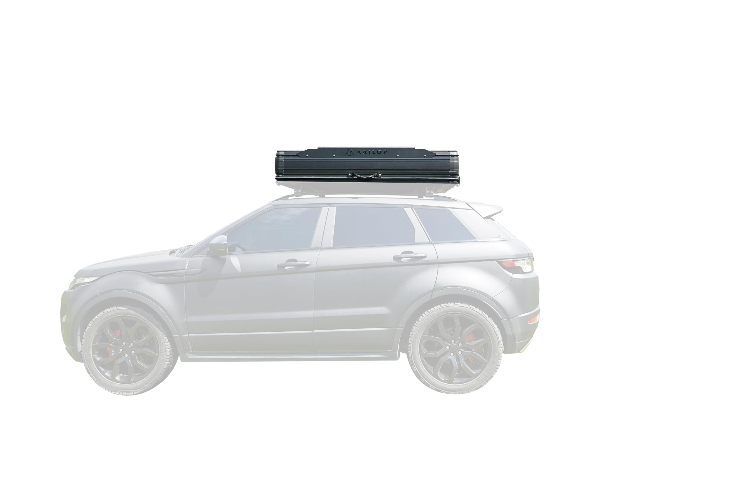 Tente de Toit à Coque Dure KAILOP KOP 2.0, auvent Ripstop 200 g, fenêtres en Maille 125 g, poteaux hydrauliques à air Allemand, PU5000+ imperméable, Protection Solaire UV50+, Taille Ouverte 215 x 133