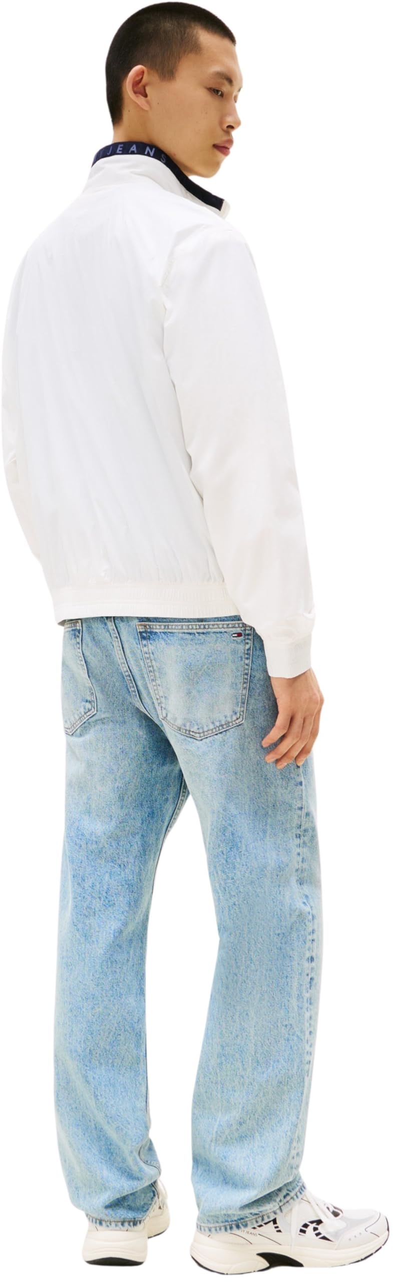 Tommy Jeans Kurtka męska TJM LW ESSENTIAL DM0DM21667 Inne kurtki, białe (Ecru), L, Biały (Ecru), L
