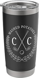 Mashed Potatoes Country Club - Golf Logo Stainless Steel Insulated Tumbler