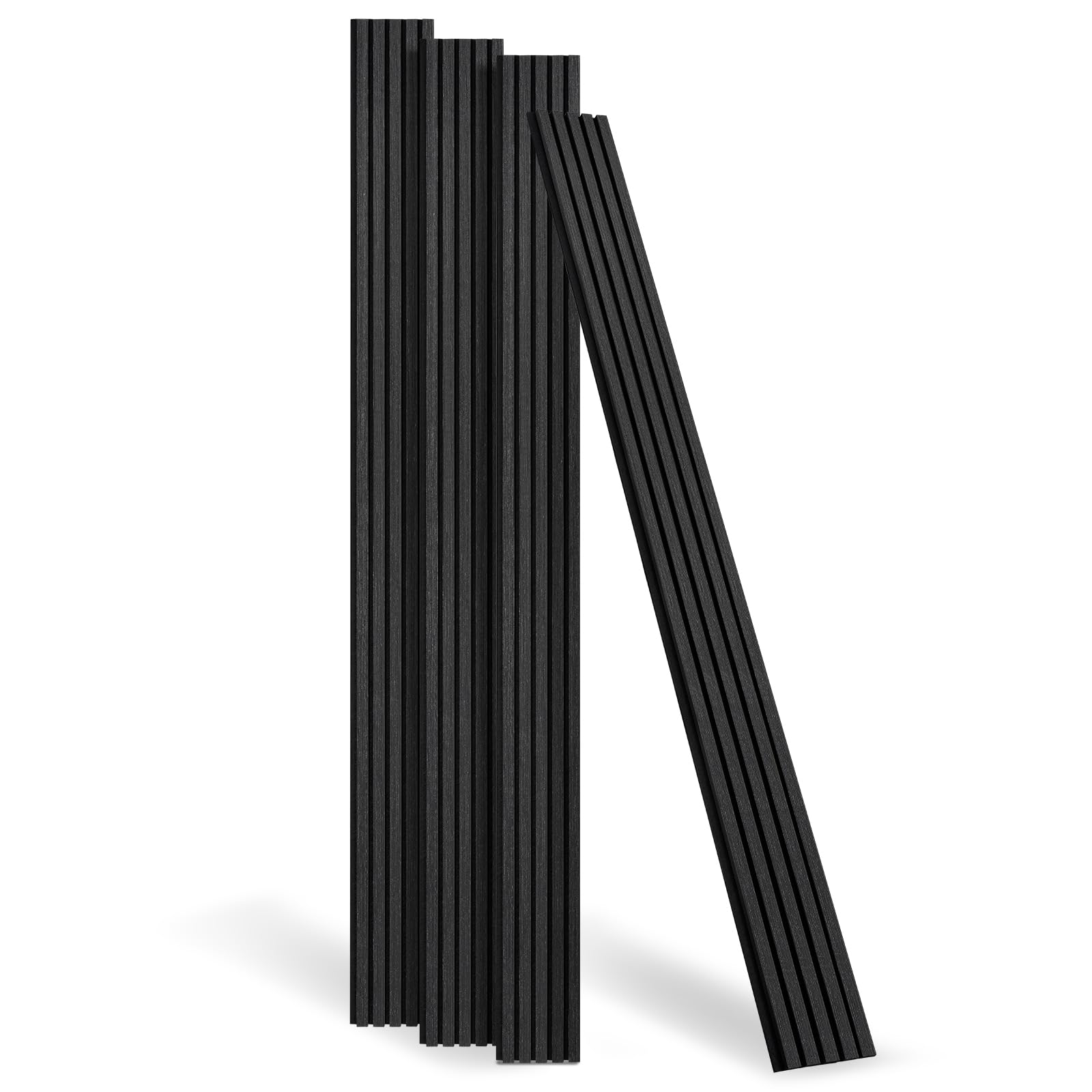 DOLLAR BOSS Wood Panels for Walls, Acoustic Wall Panels 240x20cm 4 Pack — image 1