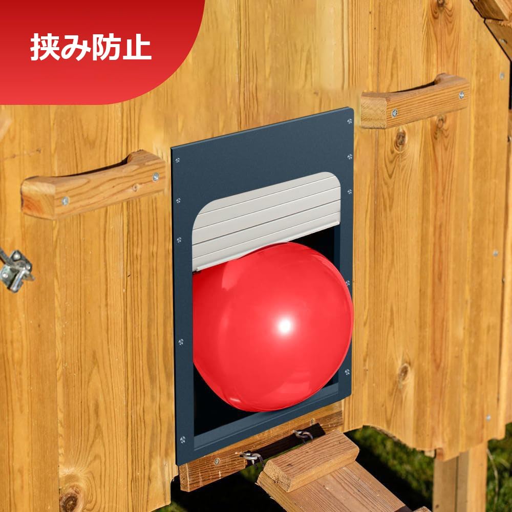 Amazon.co.jp: Moongiantgo 鶏小屋自動ドア ニワトリ用自動シャッター 