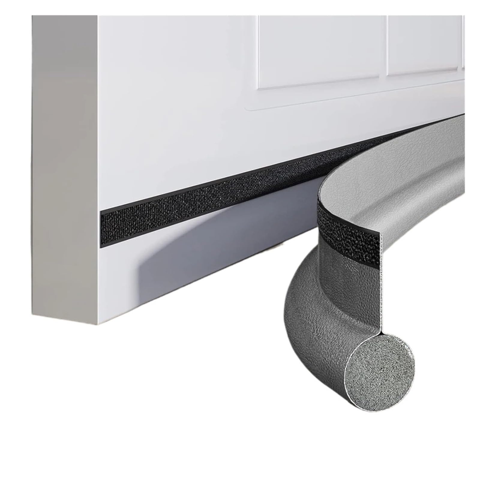 EEZII 4 Flexible Door Gap Sealing Strips, Soundproof And Windproof