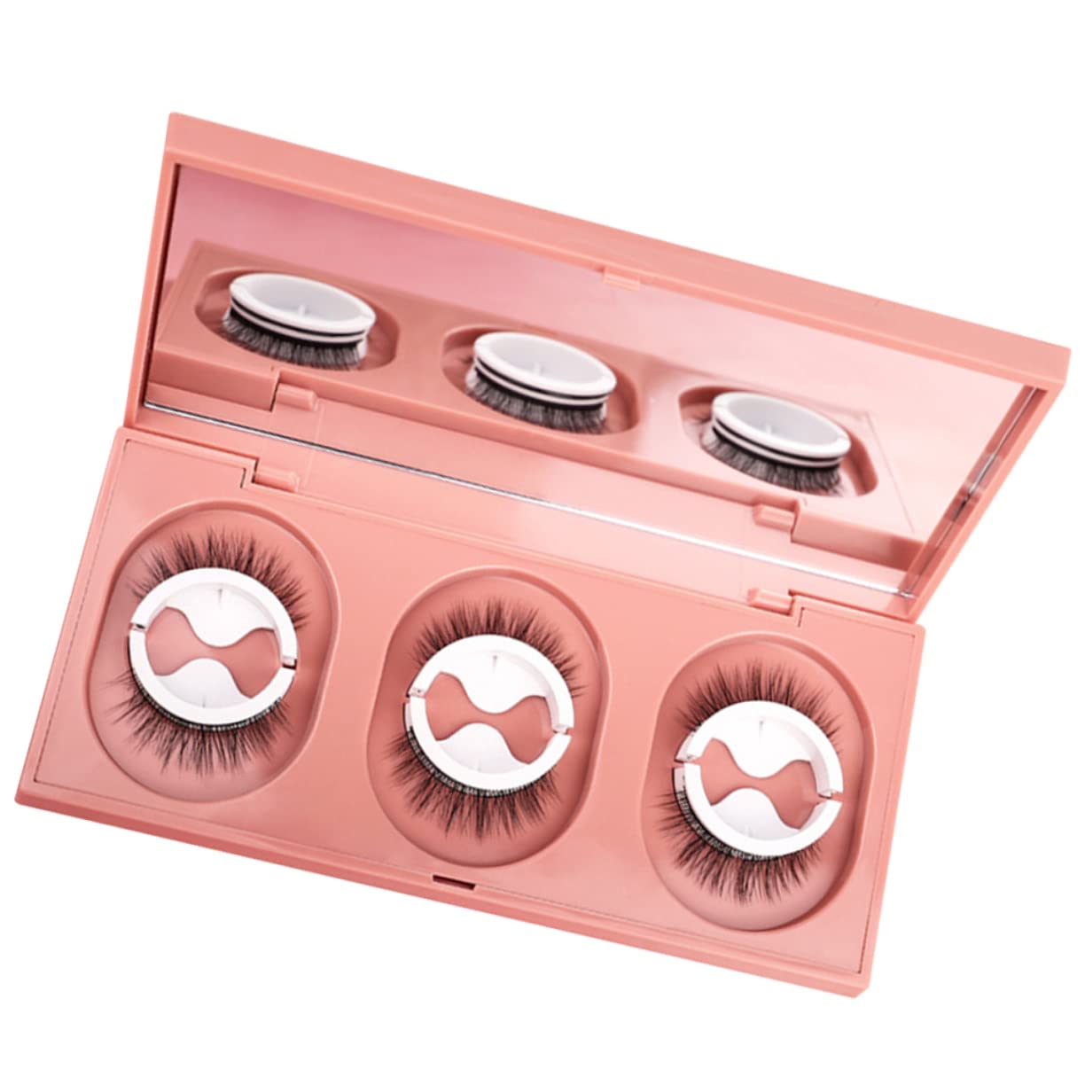 FRCOLOR 9pares of Self-adhesive Reusable Eyelashes for Women Natural Look False Eyelash Makeup Accessories