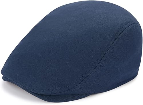 Miniatura 4 de Newsboy Sombreros para hombre gorra plana para hombre gorra Gatsby Cabbie clásica suave transpirable ajustable gorra