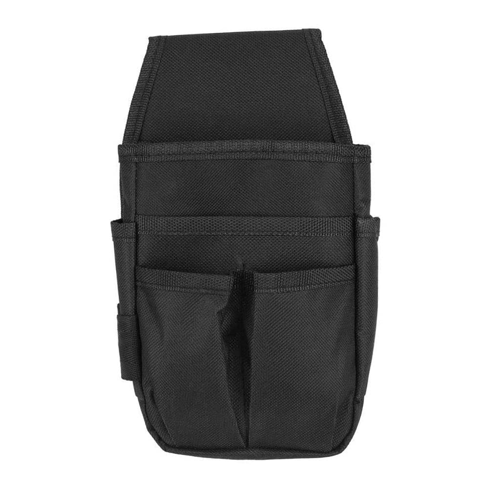 Binnan Borsa da Cintura per Attrezzi,Tasca per Attrezzi Borsa degli Attrezzi Tela Oxford Borsa Porta Attrezzi Nera