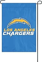Vista 1 de NFL Los Angeles Chargers - Bandera de jardín prémium de 12.5 x 18 pulgadas