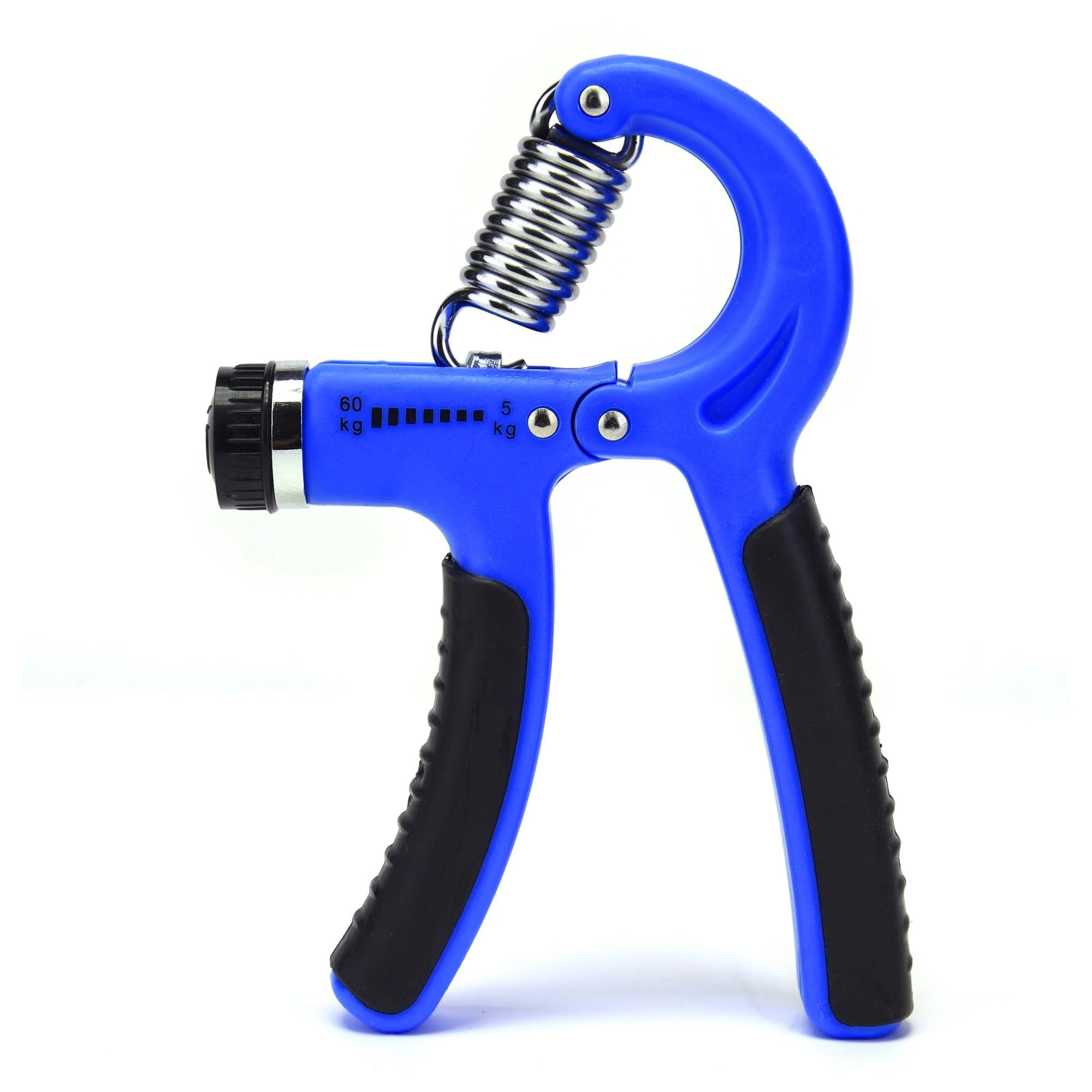 FLYIODFCXV Wrist trainer, 5-60Kg Fitness Wrist Training Increase Strength Spring Finger Pinch Carpal Expander(A-Blue)