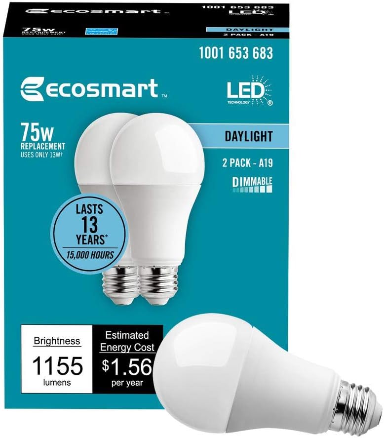 Ecosmart led light bulbs 75w Clearance