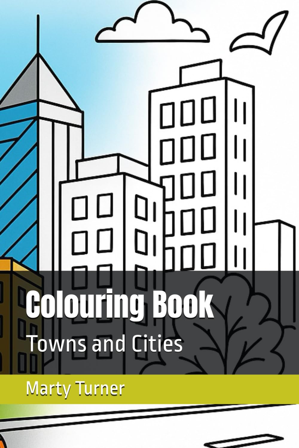 Colouring Book: Towns and Cities