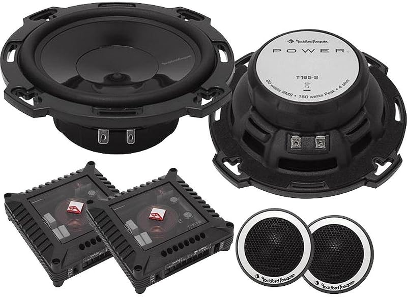 T165-S T1 Power Sistema de parlantes por componentes de 6,5 pulgadas