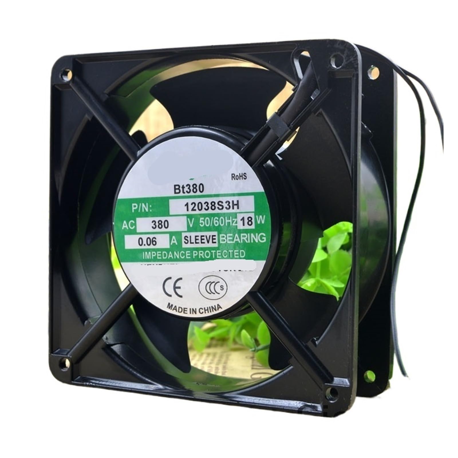 YMUGUEGH BT380 12038S3H 380V 18W 0.06A 12CM 12038 AC Cooling Fan