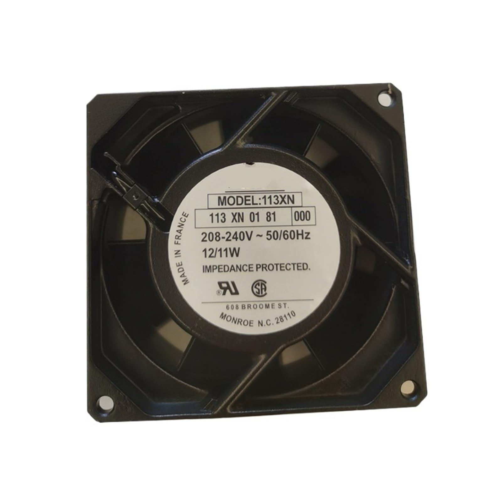 ANERTQUIH 92x92x38mm 113XN0181000 208-240V 12/11W 92mm AC Cooling Fan