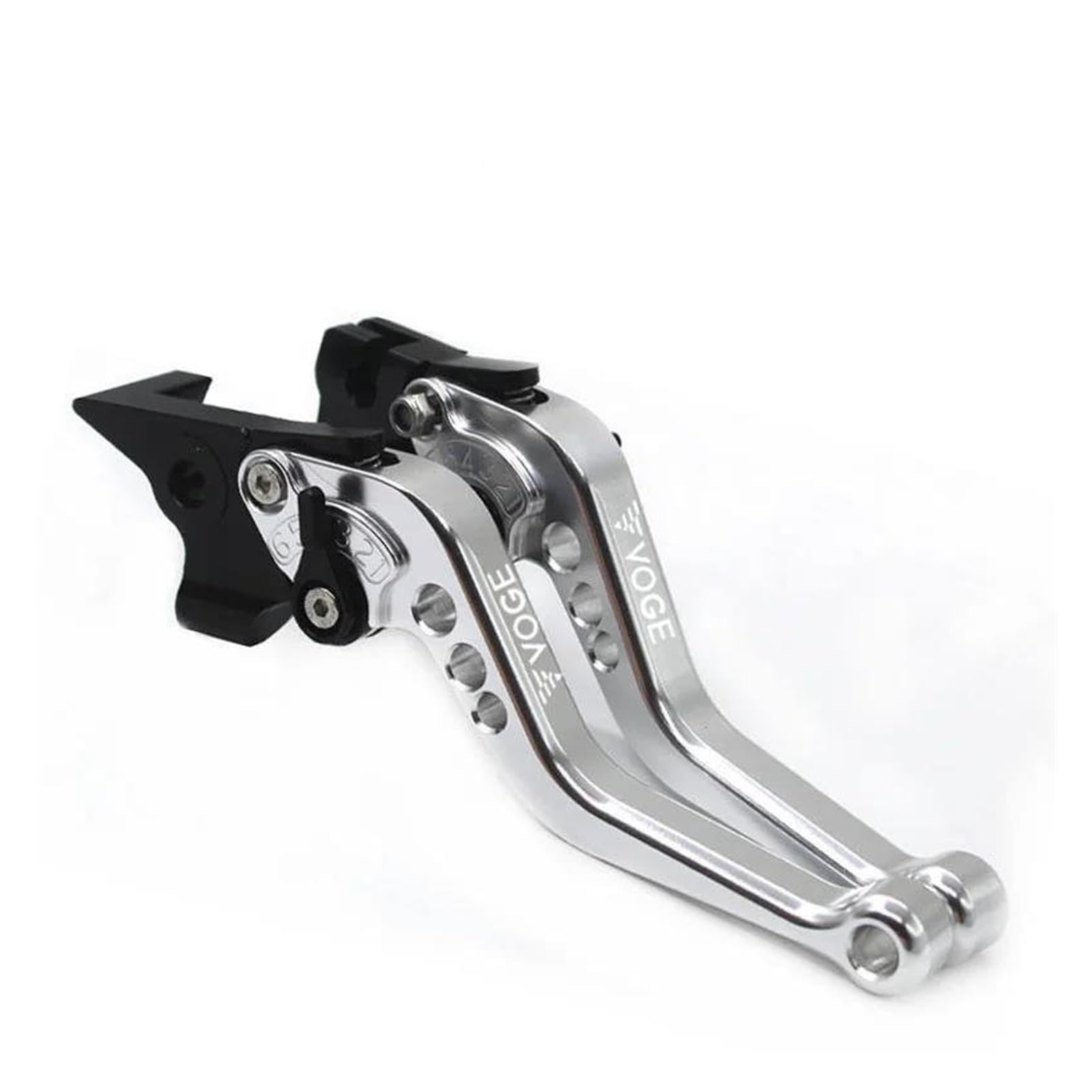 For LONCIN VOGE 650 500 DS 500R 650DS 500DS Brake Clutch Levers(Silver)