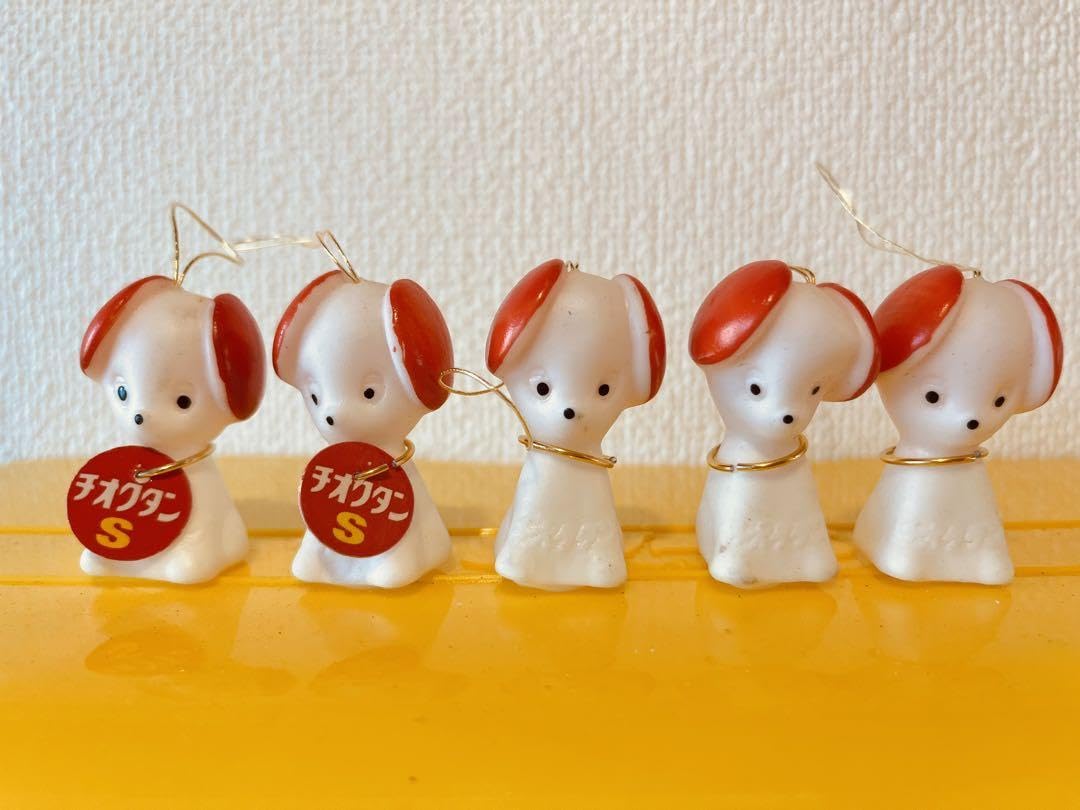 ま*こ様 昭和レトロ　チオクタン　犬ソフビ人形　非売品　当時物　大量　フジサワ 昭和レトロ チオクタン 犬ソフビ人形 非売品 当時物 大量