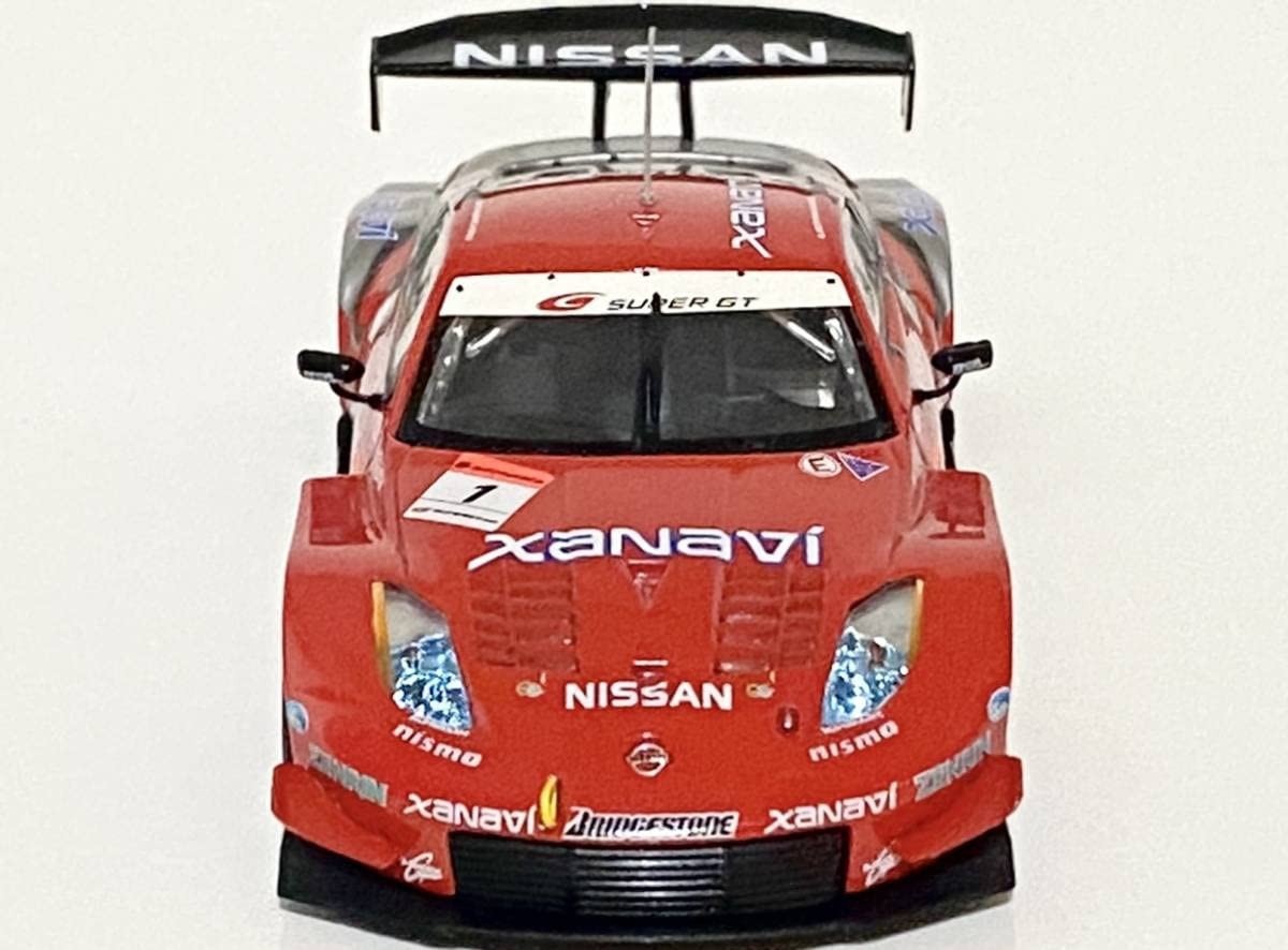 H16 エブロ製 1/43 GT チャンピオンセット XANAVI Z/GT-R Amazon | EBBRO 1/43 SUPER GT '06 XANAVI NISMO Z No.23 SILVER