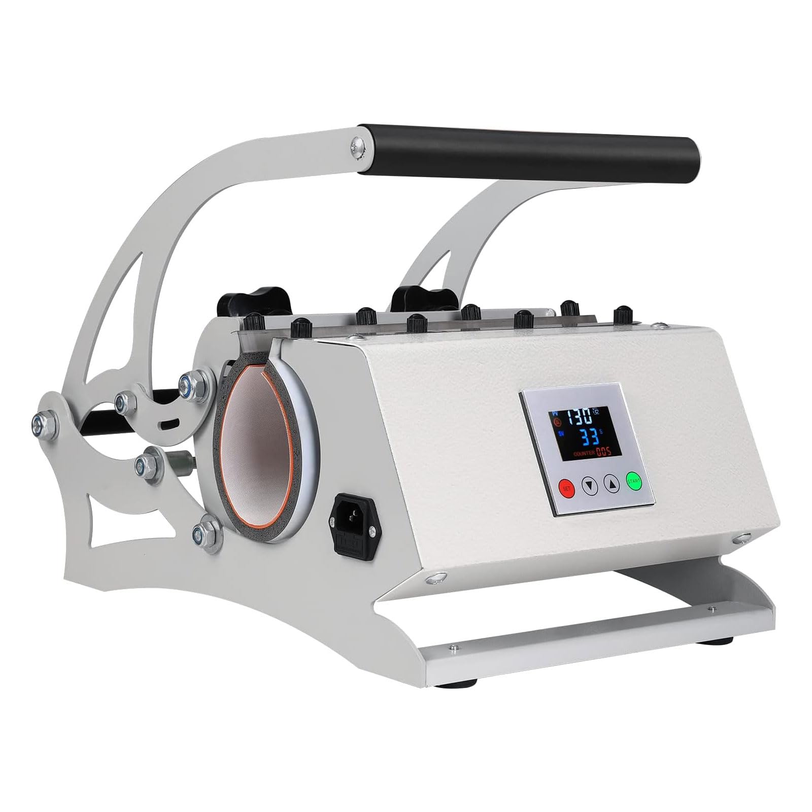 Machine de presse à chaud pour gobelet PEIXEN 30 oz compatible avec tasses en céramique