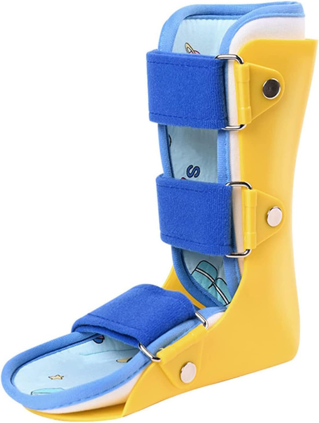 Foot Orthosis Support, Kids Drop Foot Splint Ankle Foot Brace Night Splint Support, Tendon and Calf Stretching, Heel and Bone Spur, Arch Pain Treatment, Large, Left