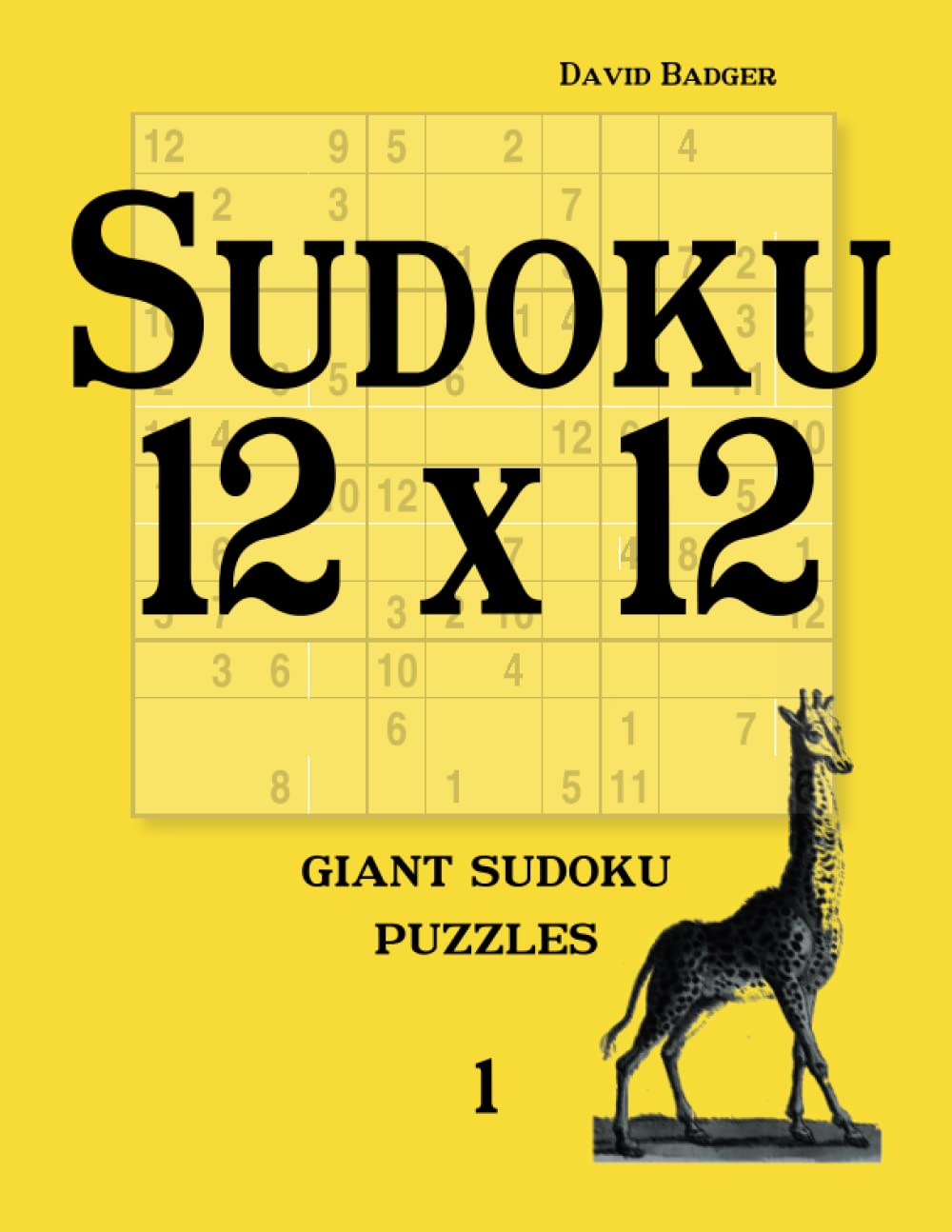 Sudoku 12 x 12: giant sudoku puzzles 1