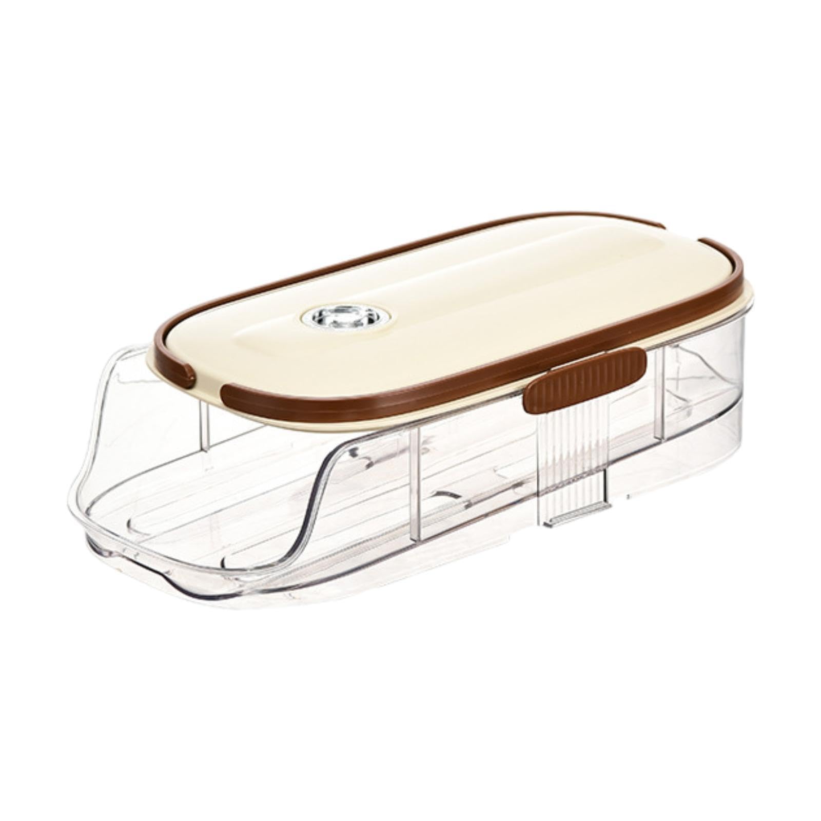 MERISHOPP Rolling Egg Holder Stackable Refrigerator Egg Dispenser for Kitchen Cupboard Single Layer | Home & Garden | Kitchen, Dining & Bar | Kitchen Storage & Organization | Food Storage Containers-image-8