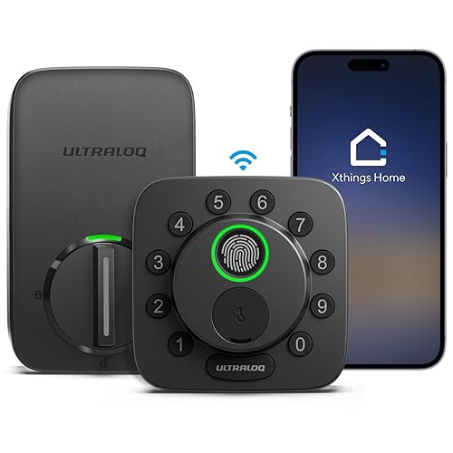 ULTRALOQ Bolt Smart Lock, Built-in Wi-Fi, Matter Over Thread, Works