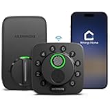 ULTRALOQ Bolt Smart Lock, Built-in Wi-Fi, Matter Over Thread, Works with Apple Home, Alexa, Google, 7-in-1 Keyless Entry Deadbolt with Fingerprint ID, App, Keypad, Remote Control, 18 Months Battery