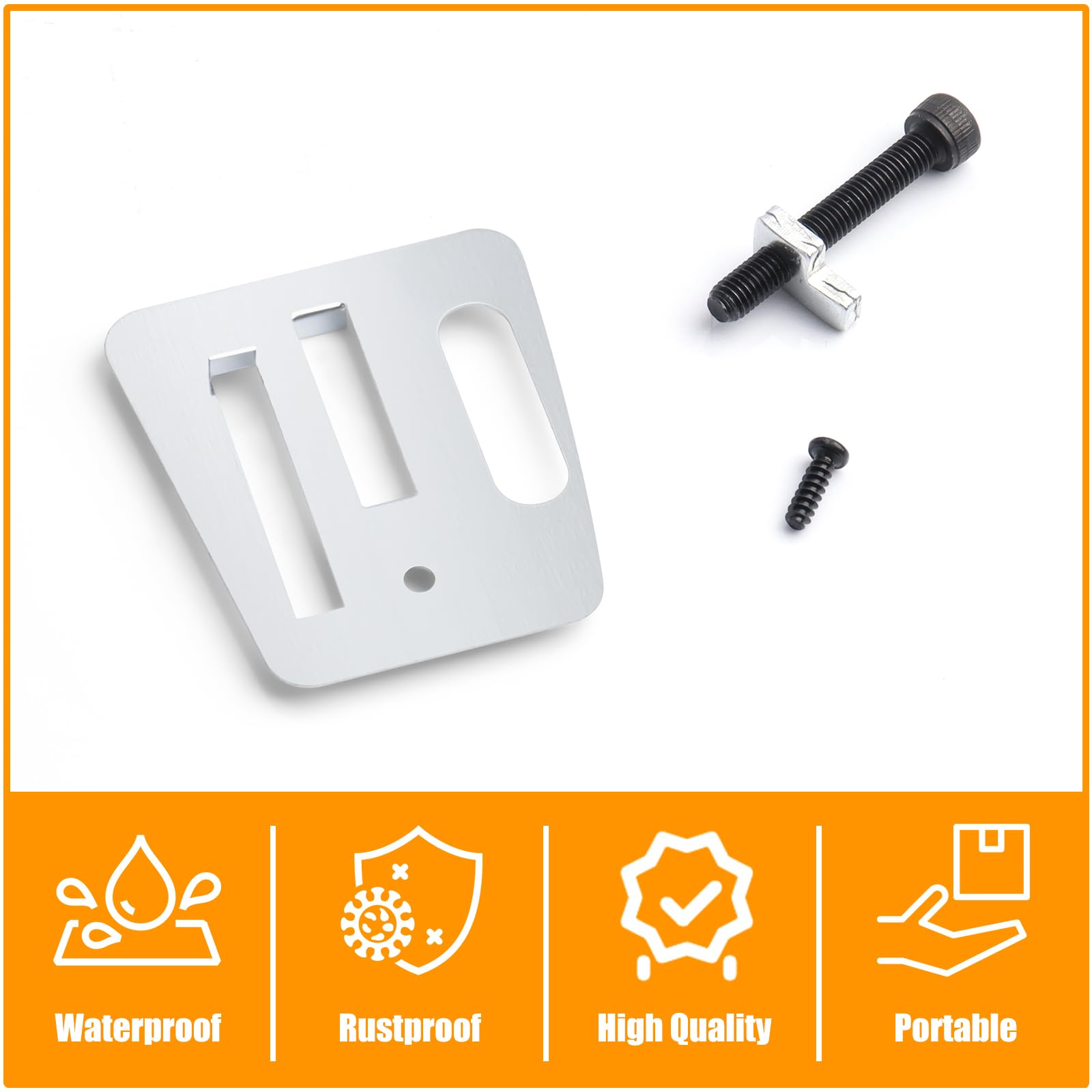 099629001001 - Kit tensor de ajuste de cadena para sierra de poste Ryobi P4360 inalámbrica One+ de 18 V de 8 pulgadas, montaje de tensión de cadena