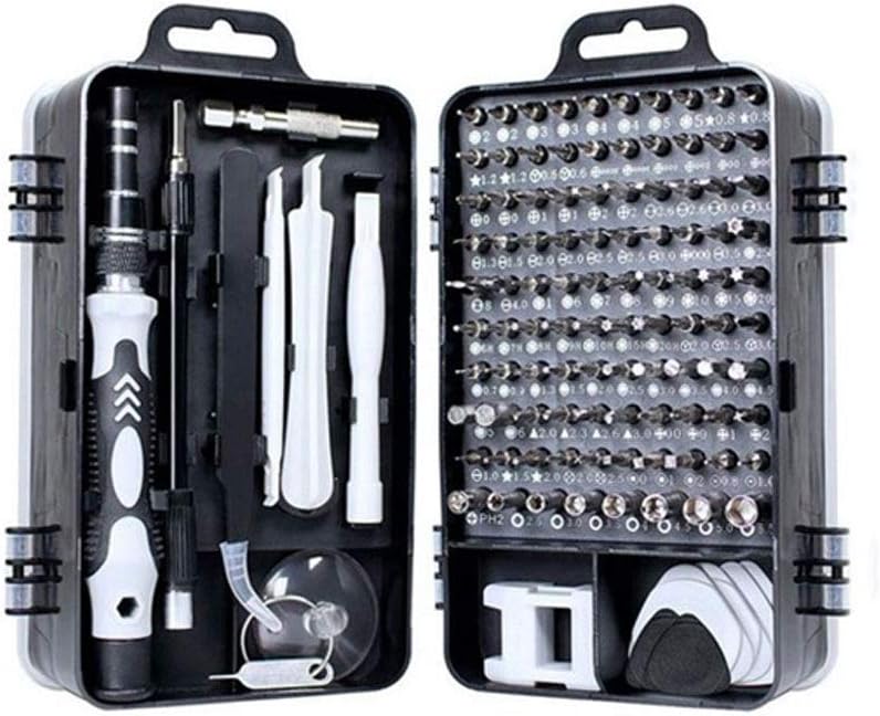 115 in 1 Screwdriver Set Multi-Function Manual Repair Tool Box Home Multi-use Repair Mobile Phone Computer Disassembly Tool Box (Color : D) (E)