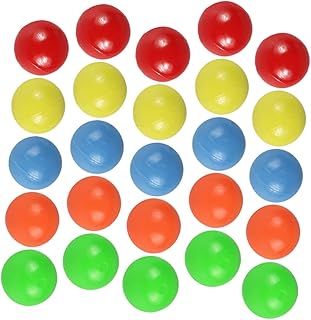 SEWOART 100pcs Counting Balls for Learning Solid Probability Learning Ball Small Ball Toys Marbles Mini