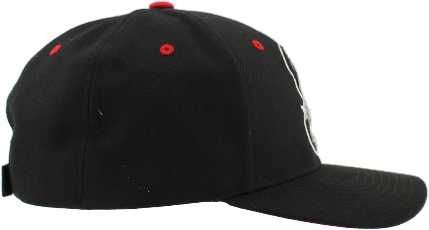 ZHATS NCAA Unisex-Adult NCAA Officially Licensed Snapback Hat Competitor Black - Image 7