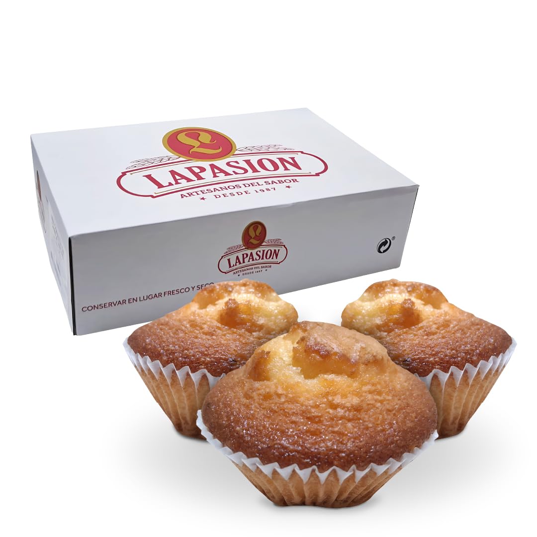 LAPASION - Magdalenas | Bollería | Pan de leche | 2 Kg |