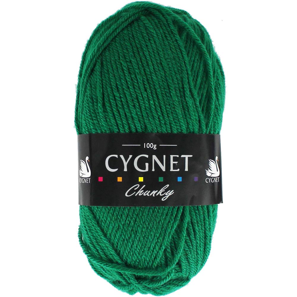 CygnetChunky Emerald Yarn - 100g