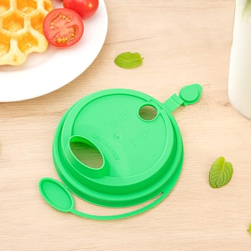 Miniatura 14 de Restaurantware Solo tapas tapas Bev Tek para tazas de café de 12 a 16 y 24 onzas, 25 tapas para bebidas a prueba de fugas, diseño 2 en 1, tapones