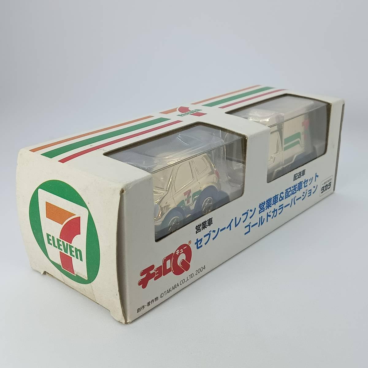 チョロQ コンビニ 各社 配送車 etc. 7台 & セブンイレブン ゴールド チョロQ コンビニ 各社 配送車 etc. 7台 & セブンイレブン