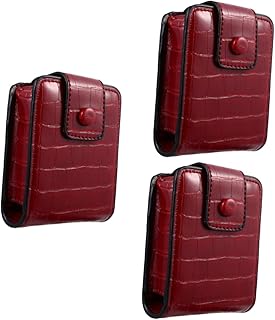 فوميز. 3 قطع حقيبة احمر الشفاه الصغيرة حقيبة مكياج صغيرة منظم احمر الشفاه حقيبة السفر حقيبة مستحضرات التجميل حقيبة تخزين أحمر الشفاه حقائب مستحضرات التجميل الصغيرة حقائب مستحضرات التجميل للنساء من