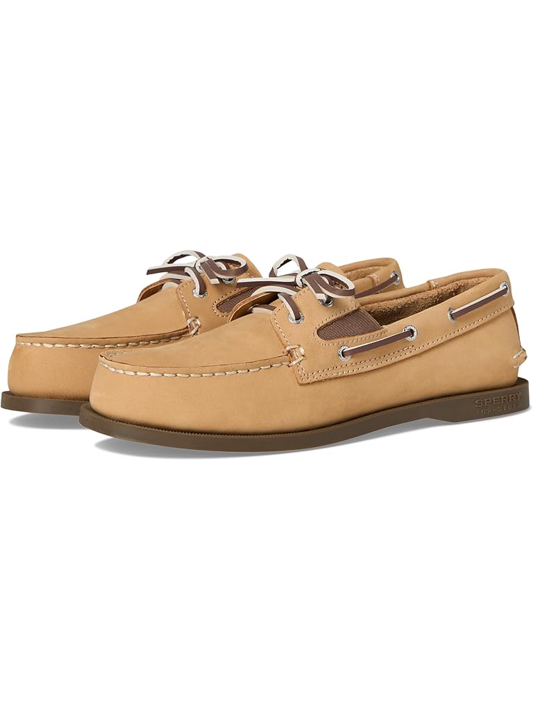 Orange Sperry Authentic Original Slip-On (Little Kid/Big Kid)