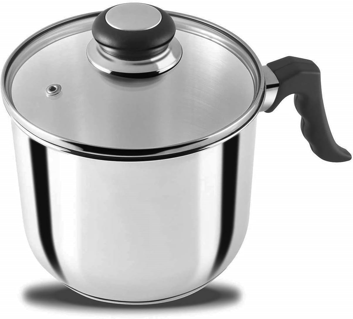 2 QT Stainless Steel Milk Pot Home & Kitchen