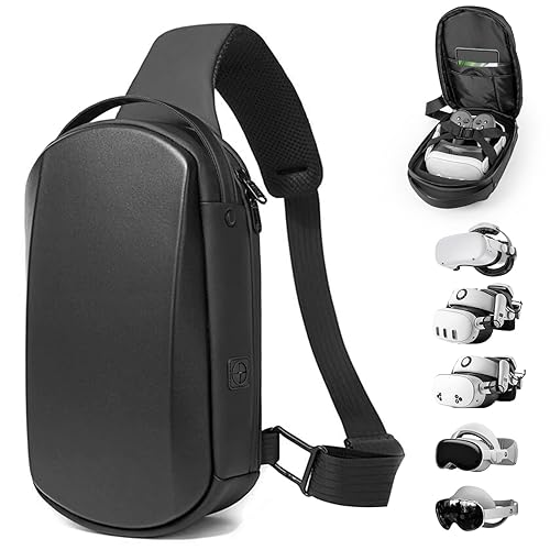 Bolso bandolera de moda compatible con Oculus Quest 2Meta Quest 3Meta Quest 3SVision ProElite correas de correa, accesorios para controlador de
