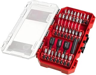 Number 4932492003, 35 Piece Shockwave Impact Duty Screwdriver Bit Set & Case Replaces for Milwaukee Impact Bit Kit Compatible New Parts