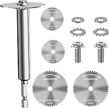 Pipe Cutter HSS Steel Pipe Cutting Pieces Diameter 32mm*2 Pieces & 44mm*2 Pieces 2 Pieces Woodworking Blade Installation Hexagon Shank Cutting Tool Heat Resistant Durable Compact Portable