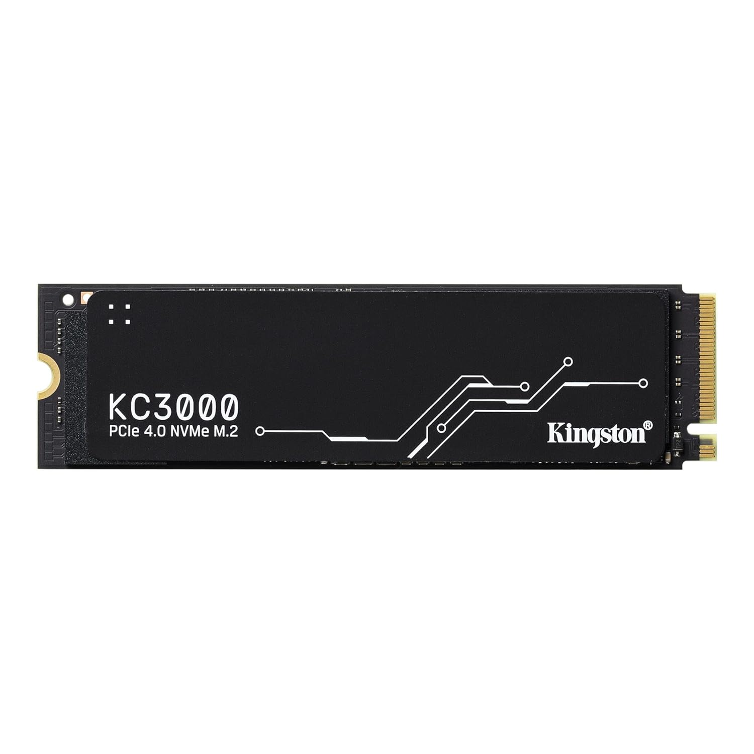 Kingston KC3000 PCIe 4.0 NVMe M.2 SSD – High-Performance Storage for Desktop and Laptop PCs -SKC3000D/2048G, 7,000MB/s Read, 7,000MB/s Write, Black Kingston KC3000 PCIe 4.0 NVMe M.2 SSD – High-Performance Storage for Desktop and Laptop PCs -SKC3000D/2048G, 7,000MB/s Read, 7,000MB/s Write, Black