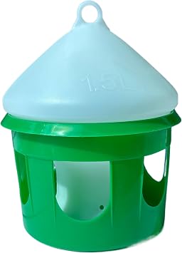 Plastic Drinker with Handle for Pigeon Birds Water Dispenser accessorries 1.5L