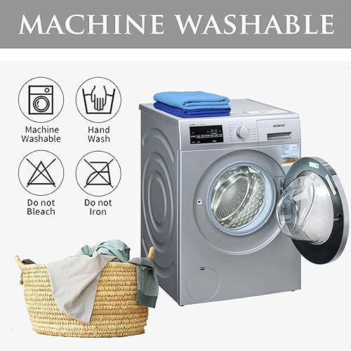 Miniatura 6 de Juego de 2 fundas para sillas de Navidad, elásticas, extraíbles, para decoración navideña, comedor, cocina, restaurante, decoración de fiestas de