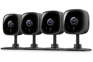 Tapo C101 1080P Indoor Security Camera, 4-Pack