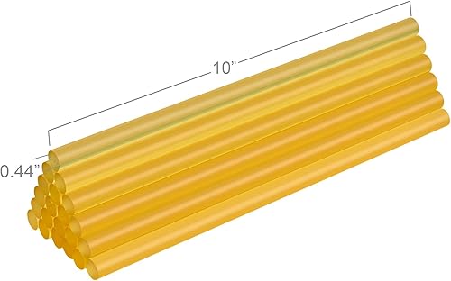Vista 16 de FIXSY Barras de pegamento caliente para todo propósito, multitemperatura, tamaño completo 10 pulgadas de largo x 0.44 pulgadas de diámetro 7/16