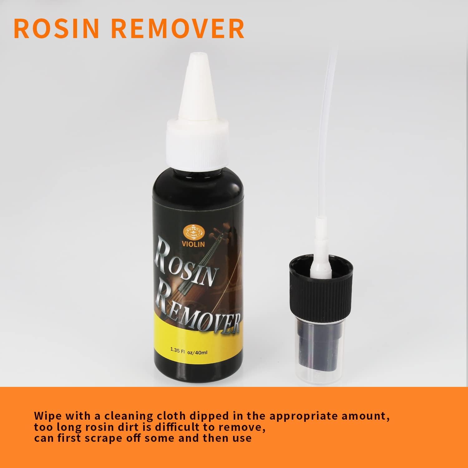 All-in-One Violin Care Cleaning & Maintenance Kit: Beeswax, Liquid Rosin, Rosin Remover, String Oil, Polish, Humidifier, String Brush, Cleaning Cloth & Case – Keep Your Instrument in Optimal Condition