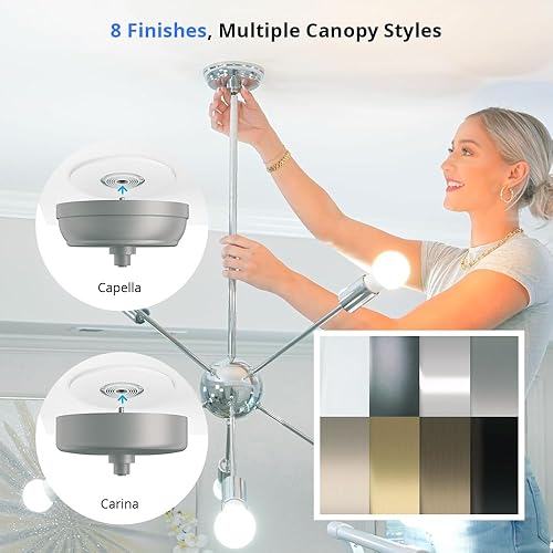 Miniatura 4 de Carina Standard Plug & Play Base de iluminación Bronce