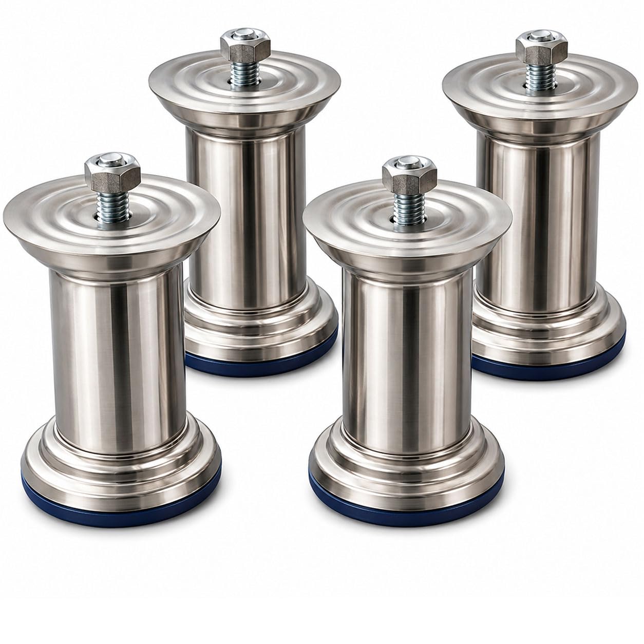 Gas Stove Stand Legs Set of 4, Universal Heavy Duty Stainless Steel Replacement Feet with Rubber Base, Scratch Protection, Suitable for 2, 3 & 4 Burner Gas Stoves-image-46