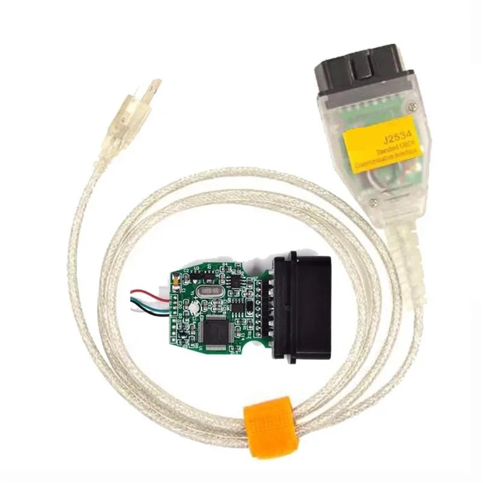 Kabel diagnostyczny OBD2 OBDII J2534 V2.018.013 kompatybilny ze sprzętem ISO V1.4.1 Standardowa komunikacja OBD2